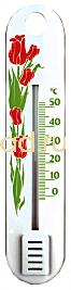  Термометр комнатный Тюльпаны