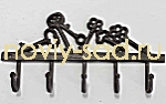  Вешалка-ключница Ключи 335-И